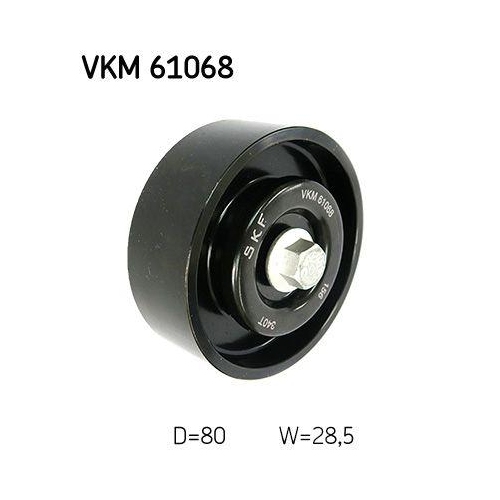 SKF Umlenk-/F&uuml;hrungsrolle, Keilrippenriemen