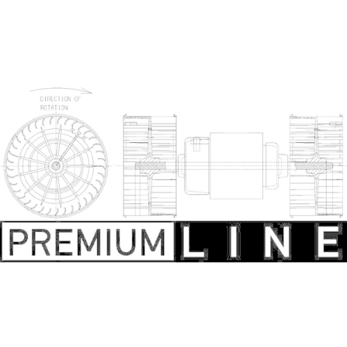 MAHLE Innenraumgebläse BEHR *** PREMIUM LINE ***