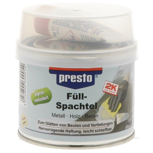 PRESTO Universalspachtel F&uuml;llspachtel styrolreduziert 250 g