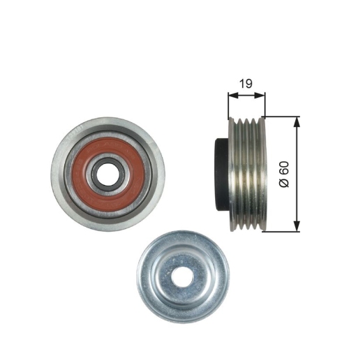 GATES Spannrolle, Keilrippenriemen DriveAlign™