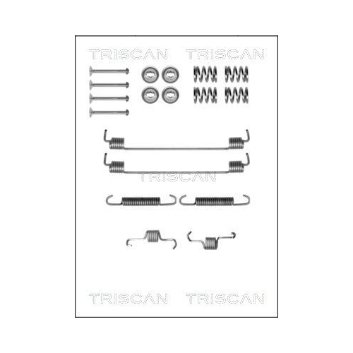 TRISCAN Zubehörsatz, Bremsbacken