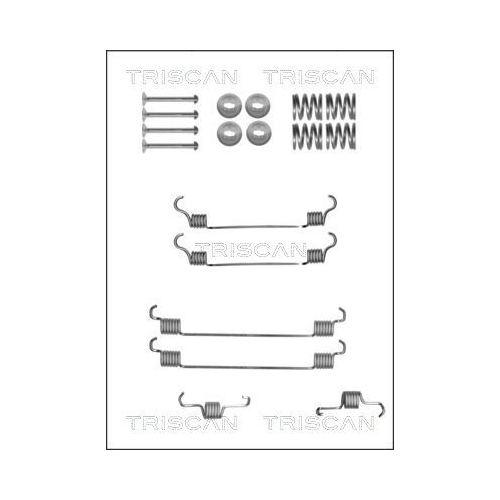 TRISCAN Zubehörsatz, Bremsbacken