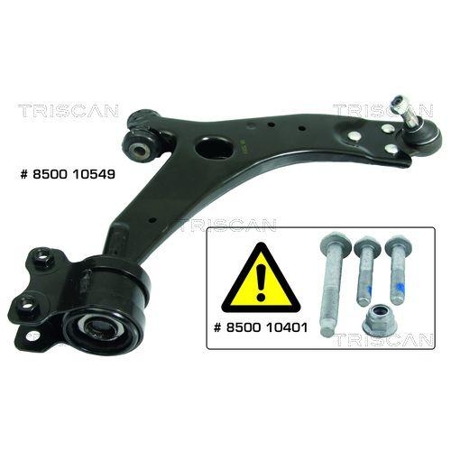 TRISCAN Lenker, Radaufhängung