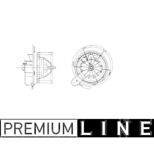 MAHLE Innenraumgebläse BEHR *** PREMIUM LINE ***