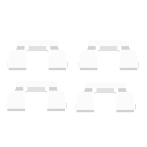 HELLA PAGID Zubehörsatz, Scheibenbremsbelag