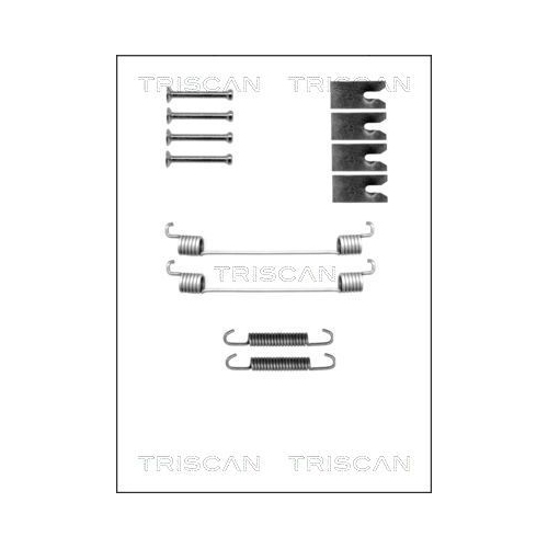 TRISCAN Zubehörsatz, Bremsbacken