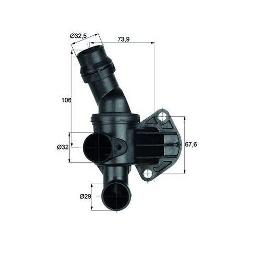 MAHLE Thermostat, Kühlmittel BEHR