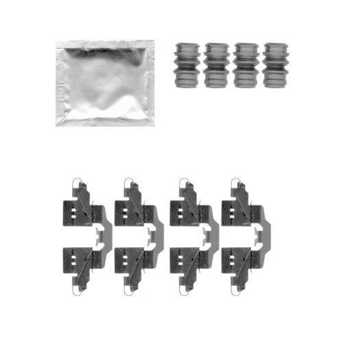 HELLA PAGID Zubehörsatz, Scheibenbremsbelag