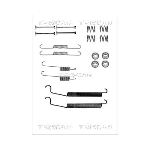 TRISCAN Zubehörsatz, Bremsbacken