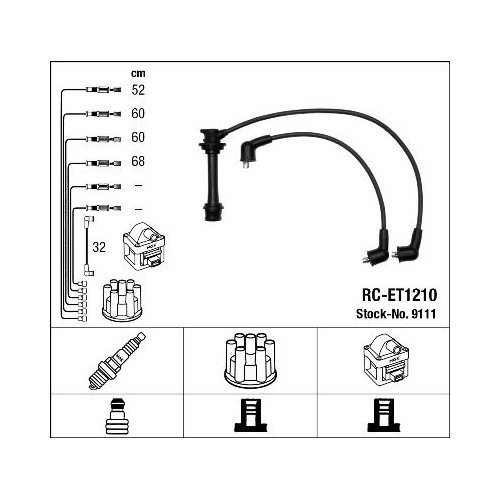 NGK Zündleitungssatz