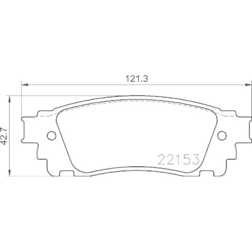 BREMBO Bremsbelagsatz, Scheibenbremse PRIME LINE