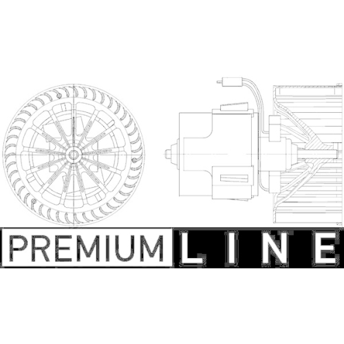 MAHLE Innenraumgebläse BEHR *** PREMIUM LINE ***