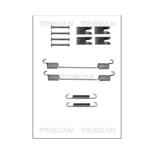 TRISCAN Zubehörsatz, Bremsbacken