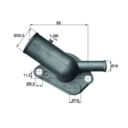 MAHLE Thermostat, Kühlmittel BEHR