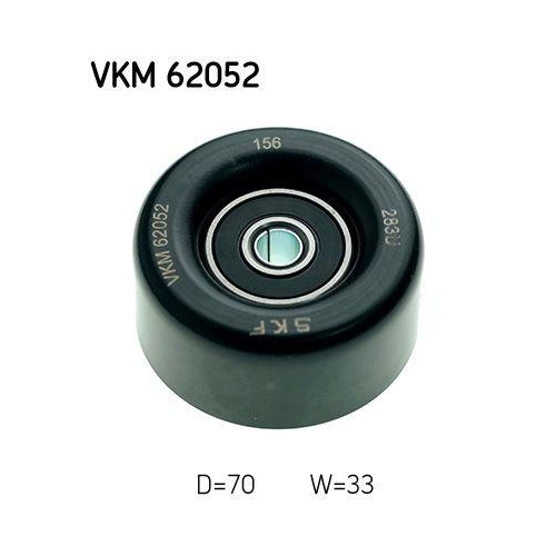 SKF Umlenk-/F&uuml;hrungsrolle, Keilrippenriemen