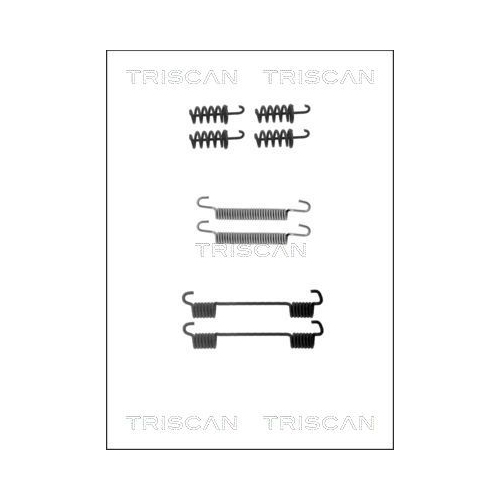TRISCAN Zubehörsatz, Feststellbremsbacken