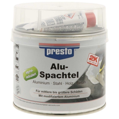PRESTO Metallspachtel Alu-Spachtel styrolreduziert 1000 g