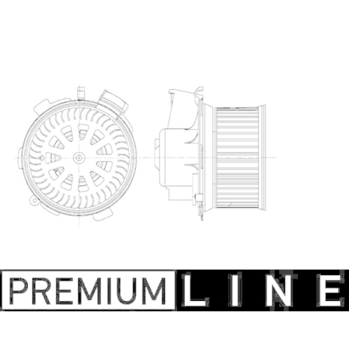 MAHLE Innenraumgebläse BEHR *** PREMIUM LINE ***