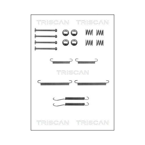 TRISCAN Zubehörsatz, Feststellbremsbacken