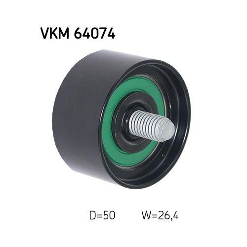 SKF Umlenk-/F&uuml;hrungsrolle, Keilrippenriemen