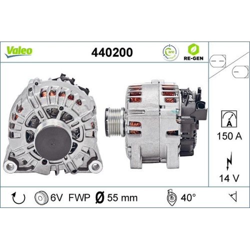 VALEO Generator VALEO RE-GEN AT