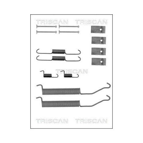 TRISCAN Zubehörsatz, Bremsbacken