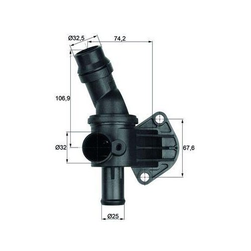 MAHLE Thermostat, Kühlmittel BEHR