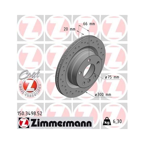 ZIMMERMANN Bremsscheibe SPORT Z