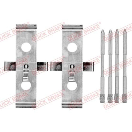 QUICK BRAKE Zubehörsatz, Scheibenbremsbelag