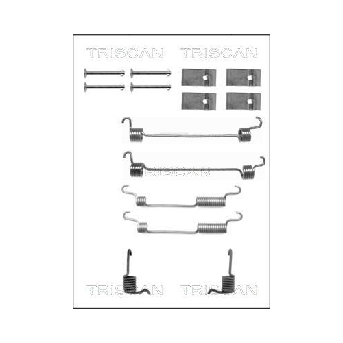 TRISCAN Zubehörsatz, Bremsbacken