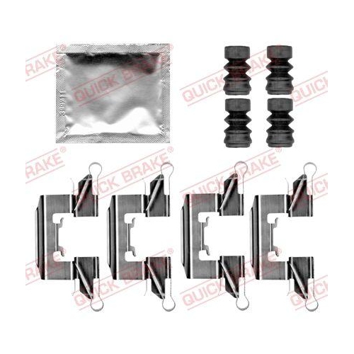 QUICK BRAKE Zubeh&ouml;rsatz, Scheibenbremsbelag