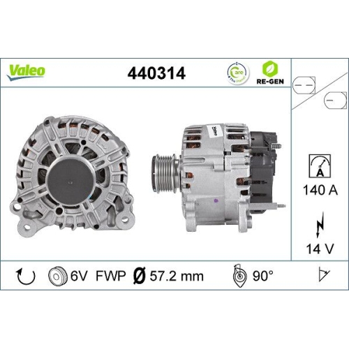 VALEO Generator VALEO RE-GEN AT