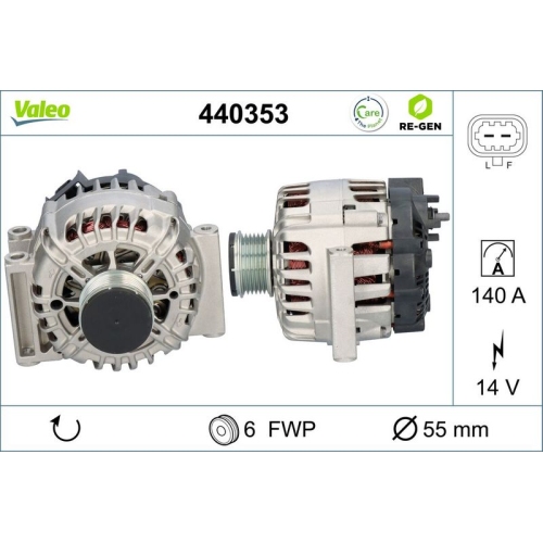 VALEO Generator VALEO RE-GEN AT