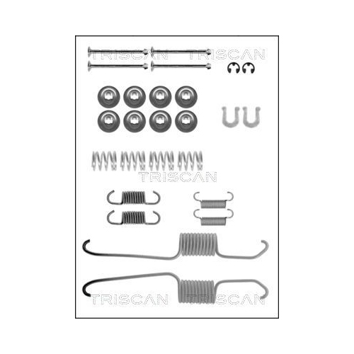 TRISCAN Zubehörsatz, Bremsbacken