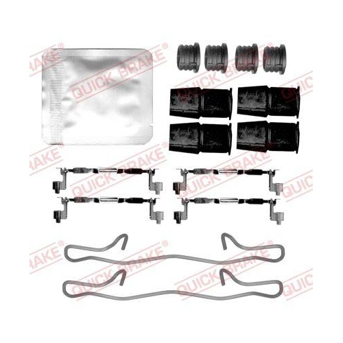 QUICK BRAKE Zubeh&ouml;rsatz, Scheibenbremsbelag