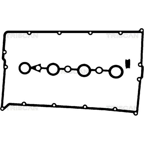 TRISCAN Dichtungssatz, Zylinderkopfhaube