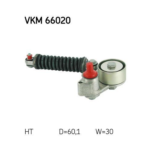 SKF Riemenspanner, Keilrippenriemen