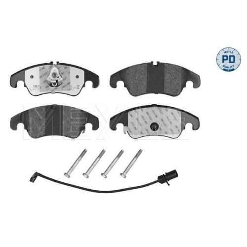 MEYLE Bremsbelagsatz, Scheibenbremse MEYLE-PD: Advanced performance and design.