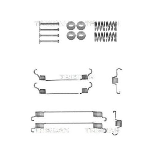 TRISCAN Zubehörsatz, Bremsbacken