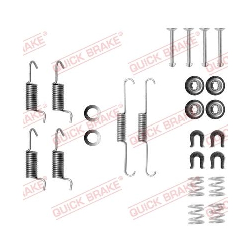 QUICK BRAKE Zubehörsatz, Feststellbremsbacken