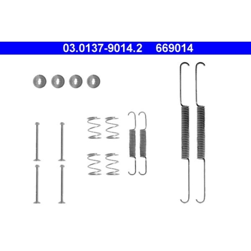ATE Zubehörsatz, Bremsbacken