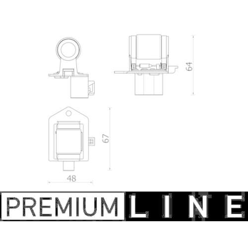 MAHLE Widerstand, Innenraumgebläse BEHR *** PREMIUM LINE ***