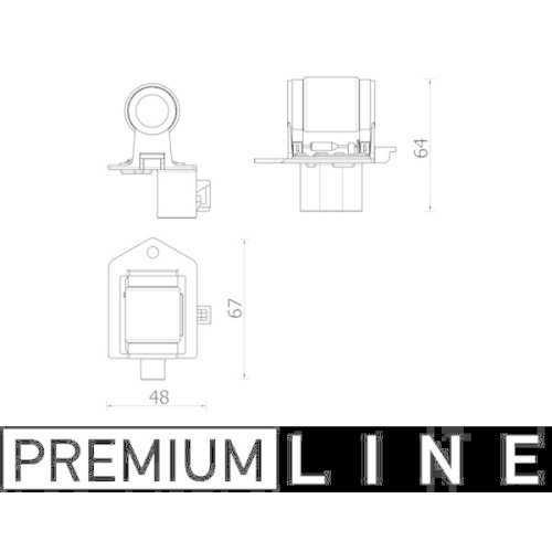 MAHLE Widerstand, Innenraumgebläse BEHR *** PREMIUM LINE ***