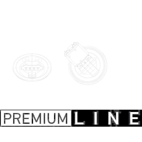 MAHLE Widerstand, Innenraumgebläse BEHR *** PREMIUM LINE ***