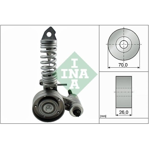 Schaeffler INA Riemenspanner, Keilrippenriemen