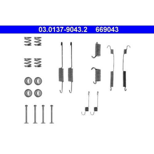 ATE Zubehörsatz, Bremsbacken