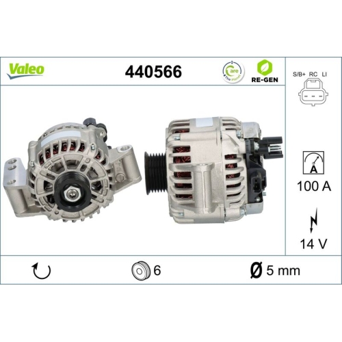 VALEO Generator VALEO RE-GEN AT