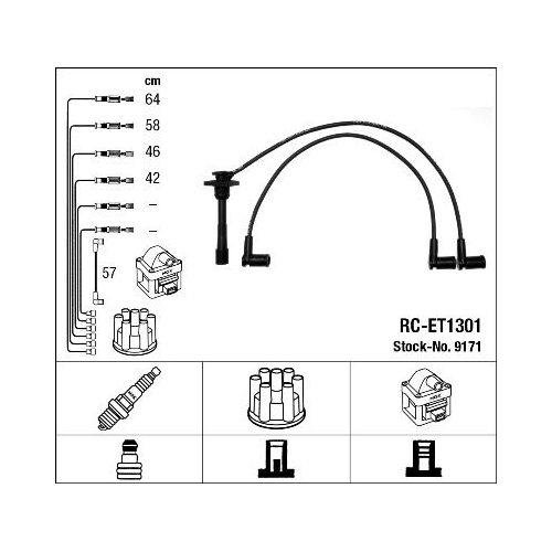 NGK Zündleitungssatz
