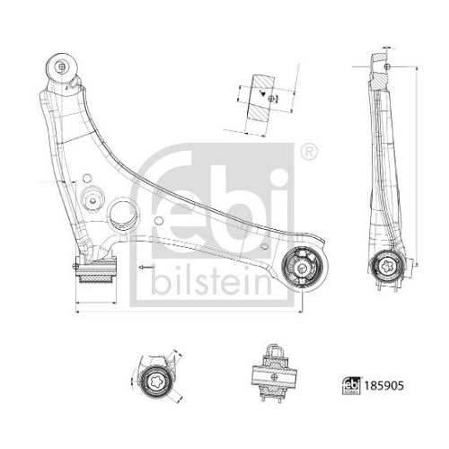 FEBI BILSTEIN Lenker, Radaufhängung