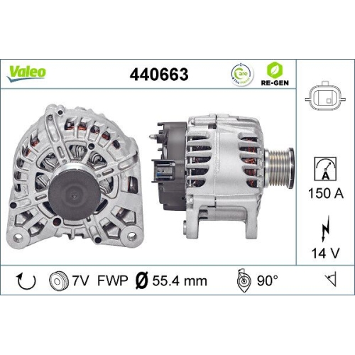 VALEO Generator VALEO RE-GEN AT